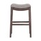 Alaterre Furniture Williston Bar Height Stool, Dark Brown, 2PK ANWL06FDCR2 - alternate 6